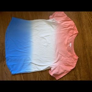 Multiple color T-shirt